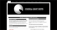 Desktop Screenshot of cumbriaghosthunts.co.uk